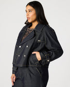 SIRUS DENIM JACKET INDIGO  Famous | Online Store
