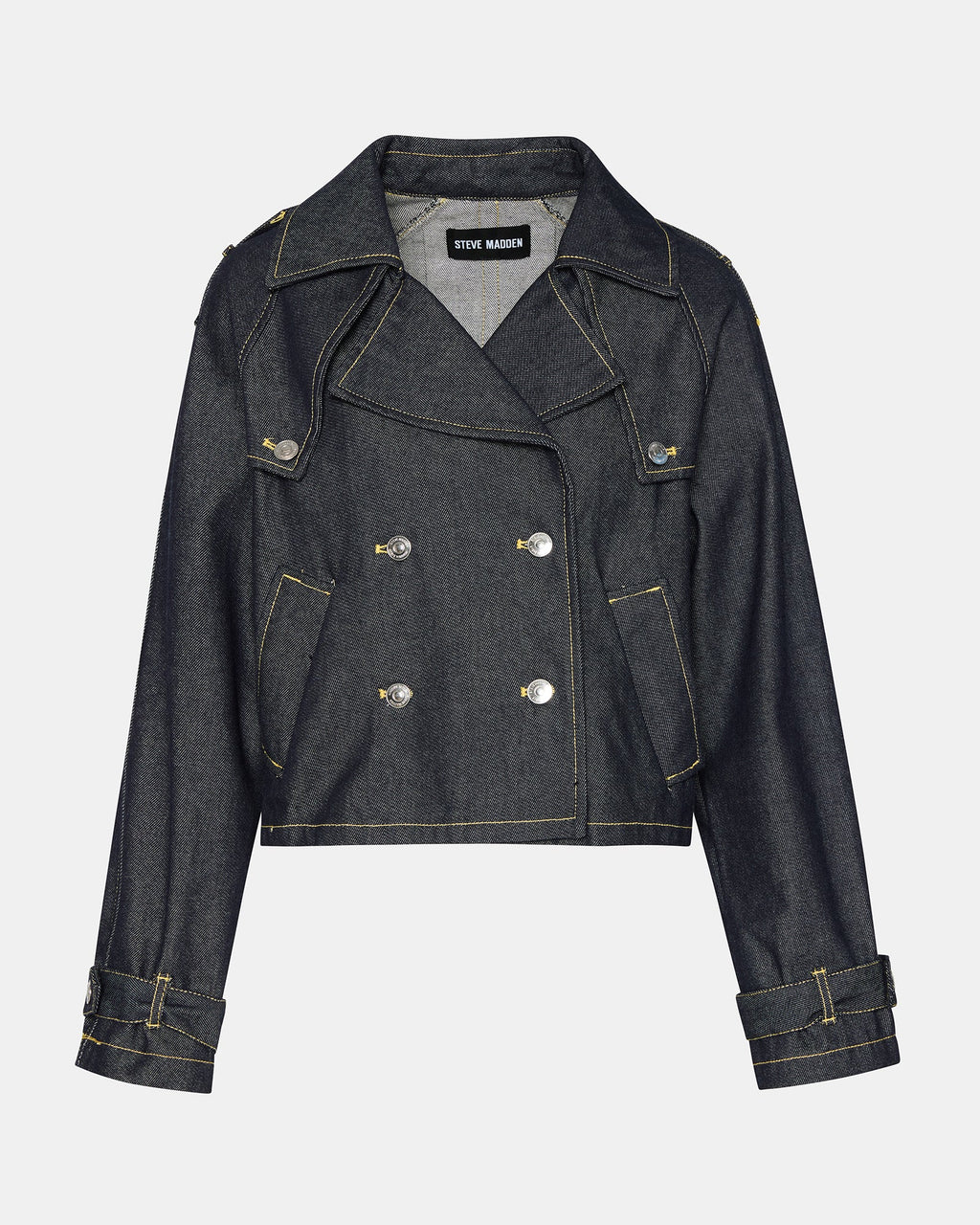 SIRUS DENIM JACKET INDIGO  Famous | Online Store