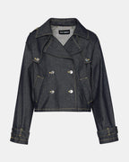 SIRUS DENIM JACKET INDIGO  Famous | Online Store