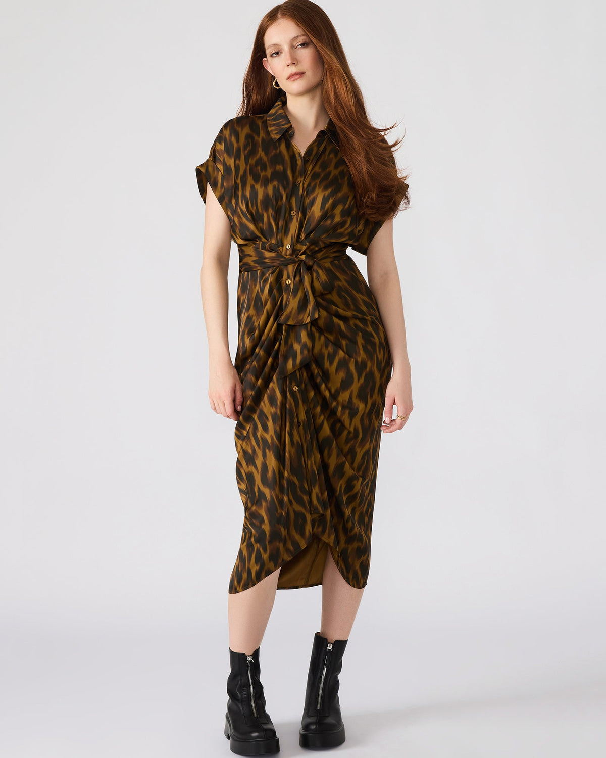 TORI DRESS LEOPARD  Famous | Online Store