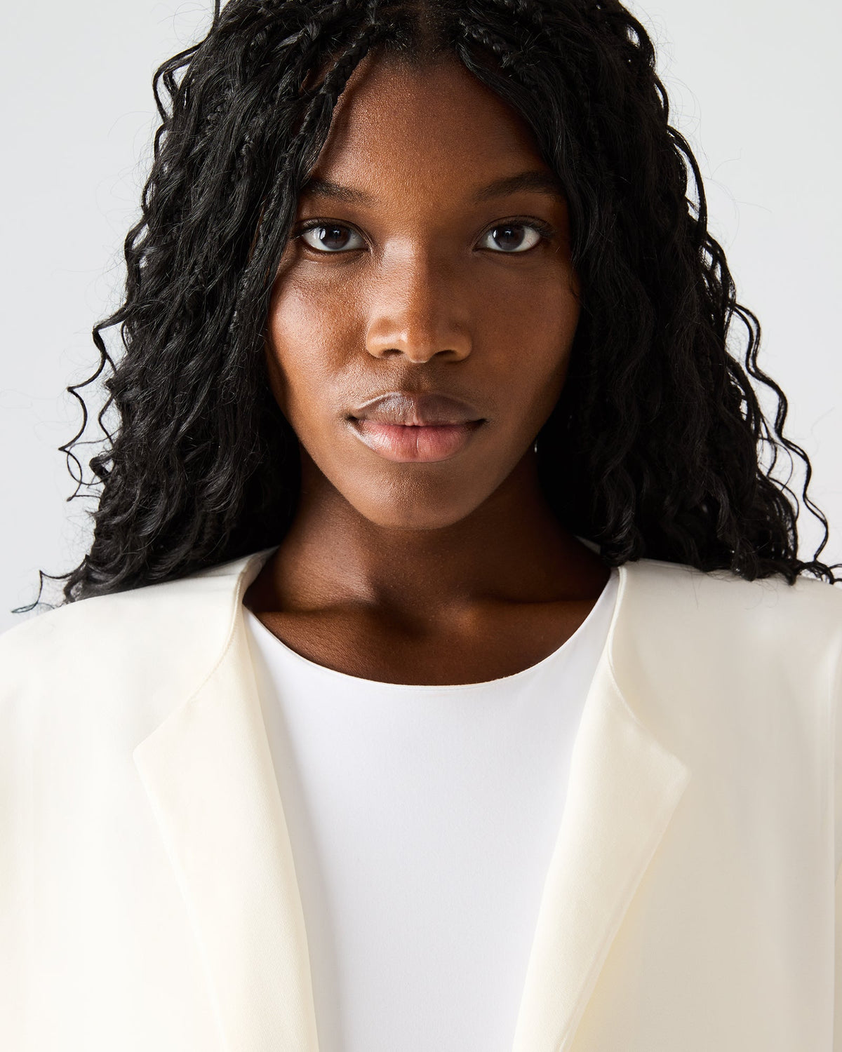 SERENEA BLAZER WHITE  Famous | Online Store