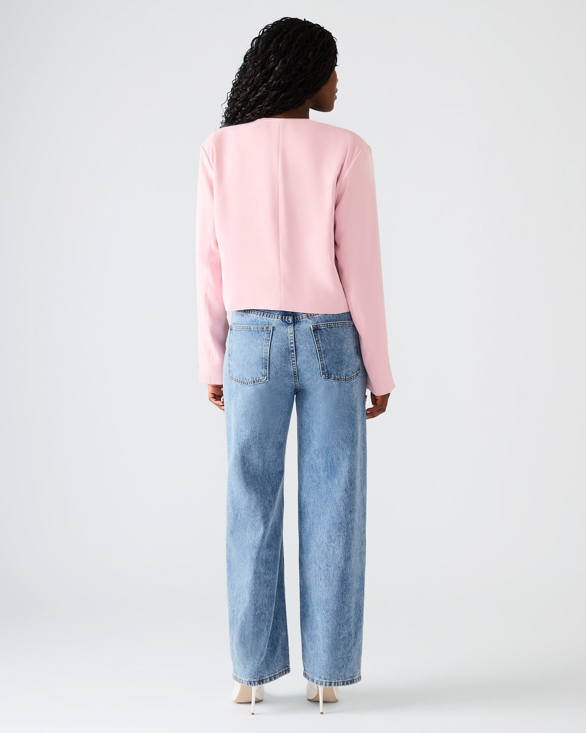 SERENEA BLAZER POWDER PUFF  Famous | Online Store