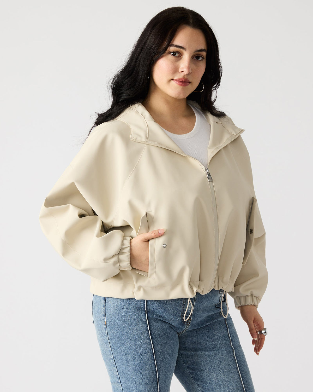 LUMI JACKET BONE  Famous | Online Store
