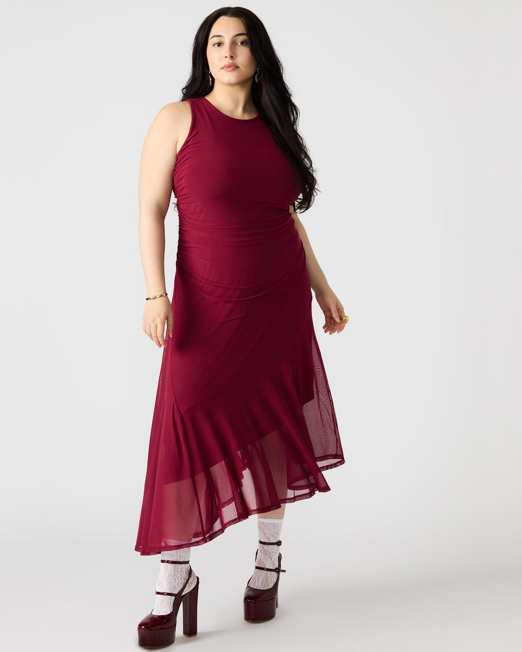 LANEY DRESS RED  Famous | Online Store