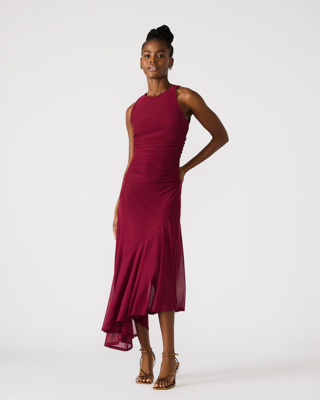 LANEY DRESS RED  Famous | Online Store