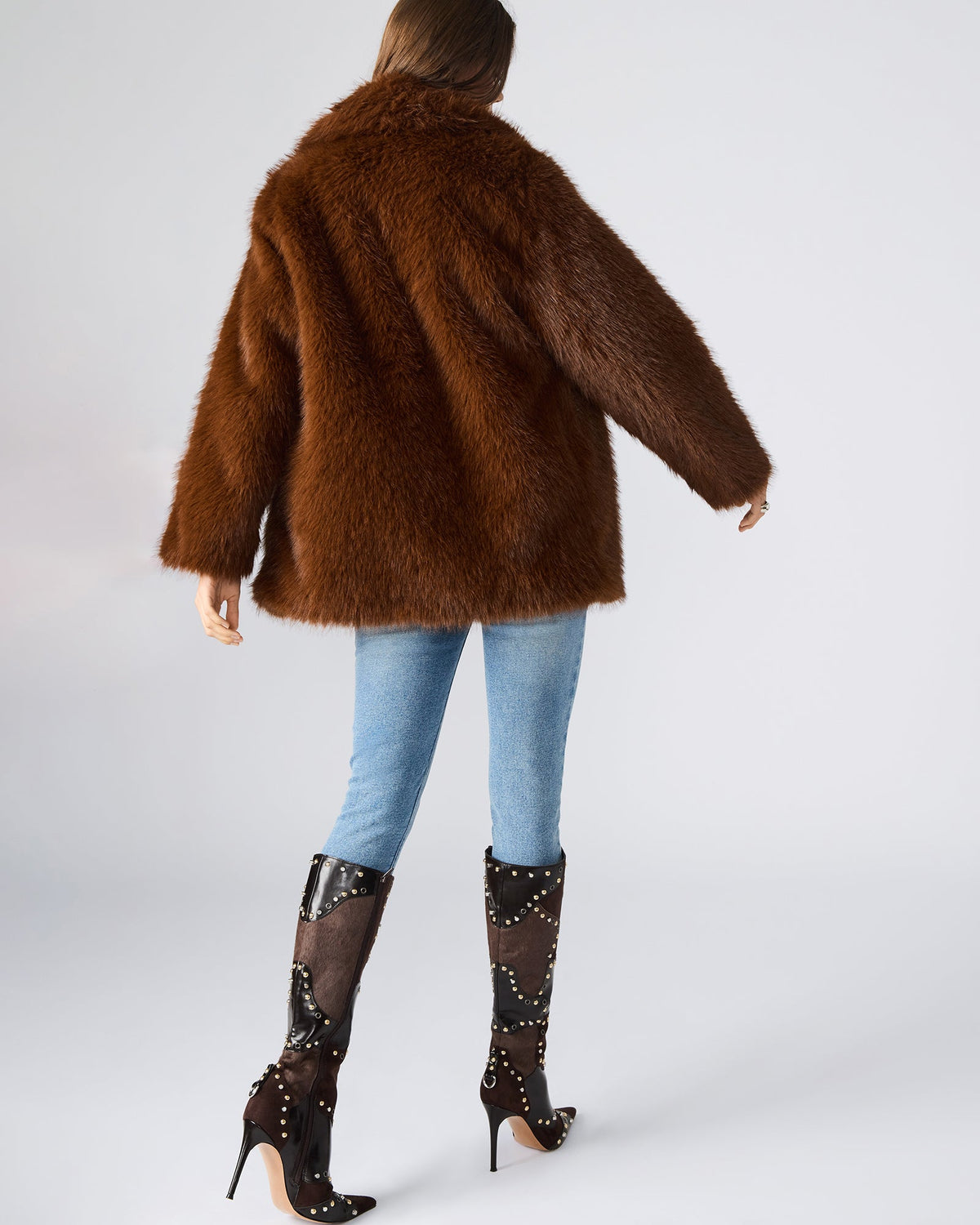 KINDRA COAT BROWN  Famous | Online Store