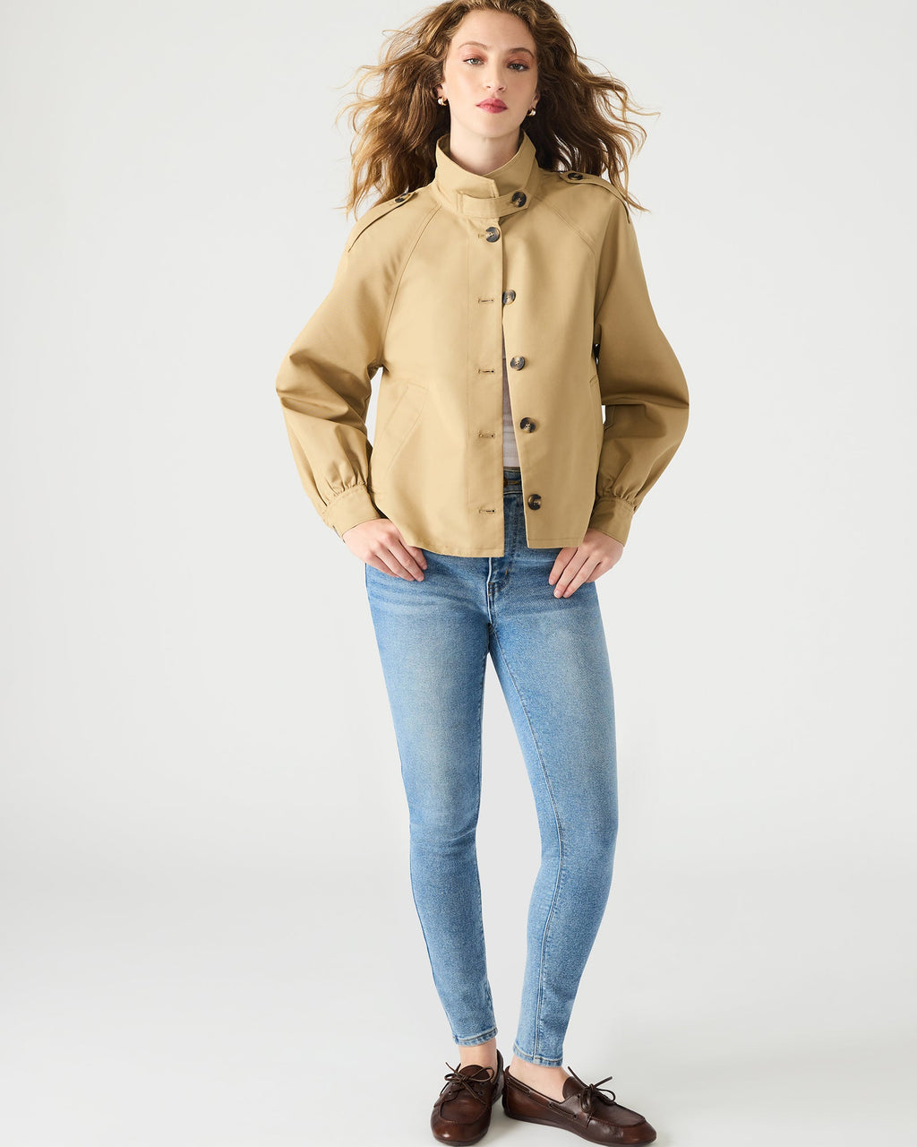 KAYLEE JACKET MEDIUM KHAKI  Famous | Online Store