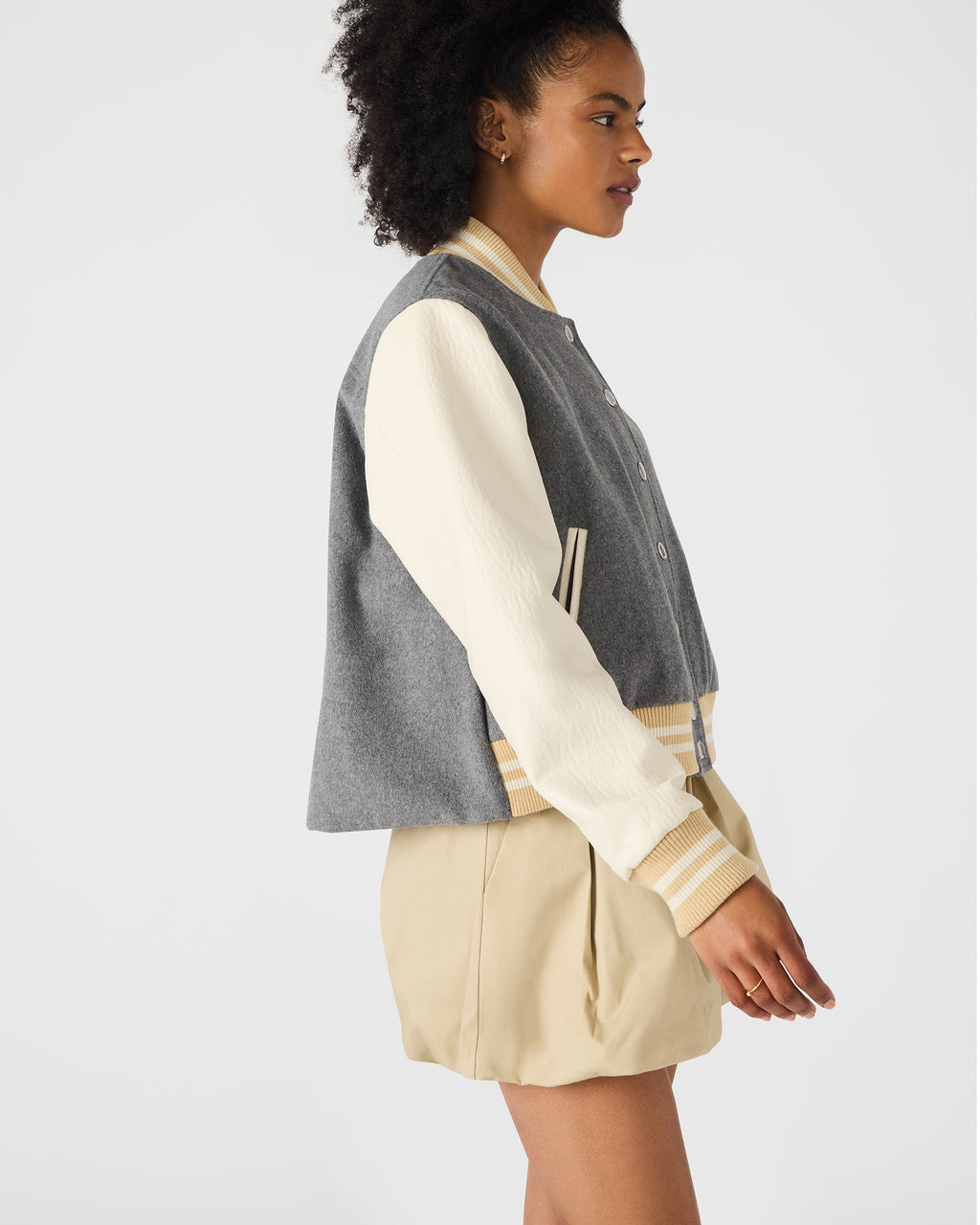 ROONEY JACKET HEATHER GREY  Famous | Online Store