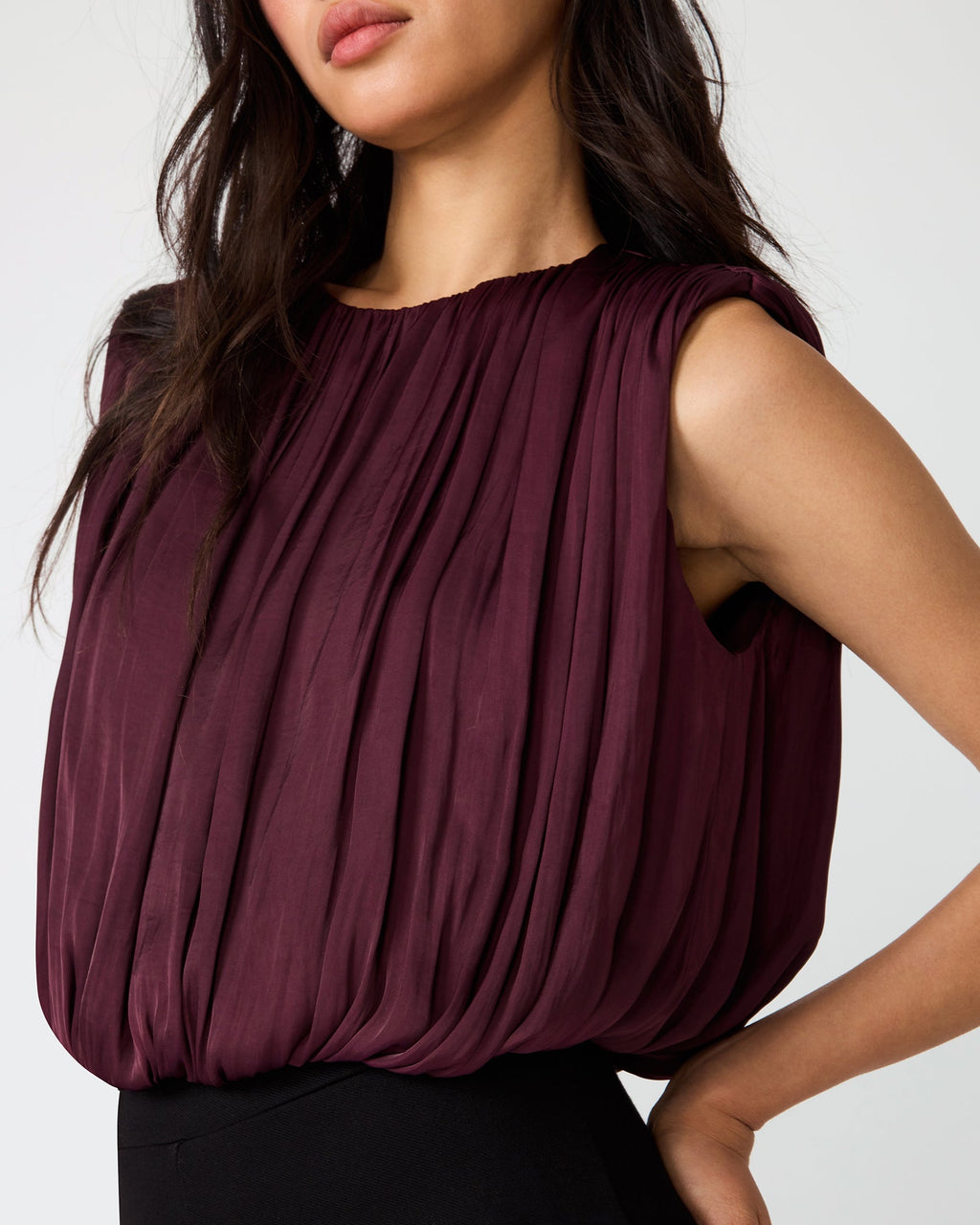 MILANA TOP PURPLE WINE  Famous | Online Store