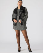 LOUIE DRESS BLACK/WHITE  Famous | Online Store