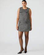 LOUIE DRESS BLACK/WHITE  Famous | Online Store