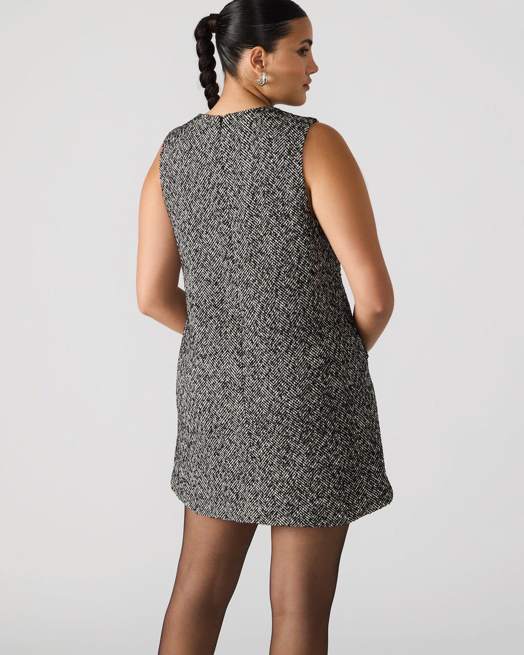 LOUIE DRESS BLACK/WHITE  Famous | Online Store