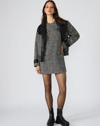 LOUIE DRESS BLACK/WHITE  Famous | Online Store