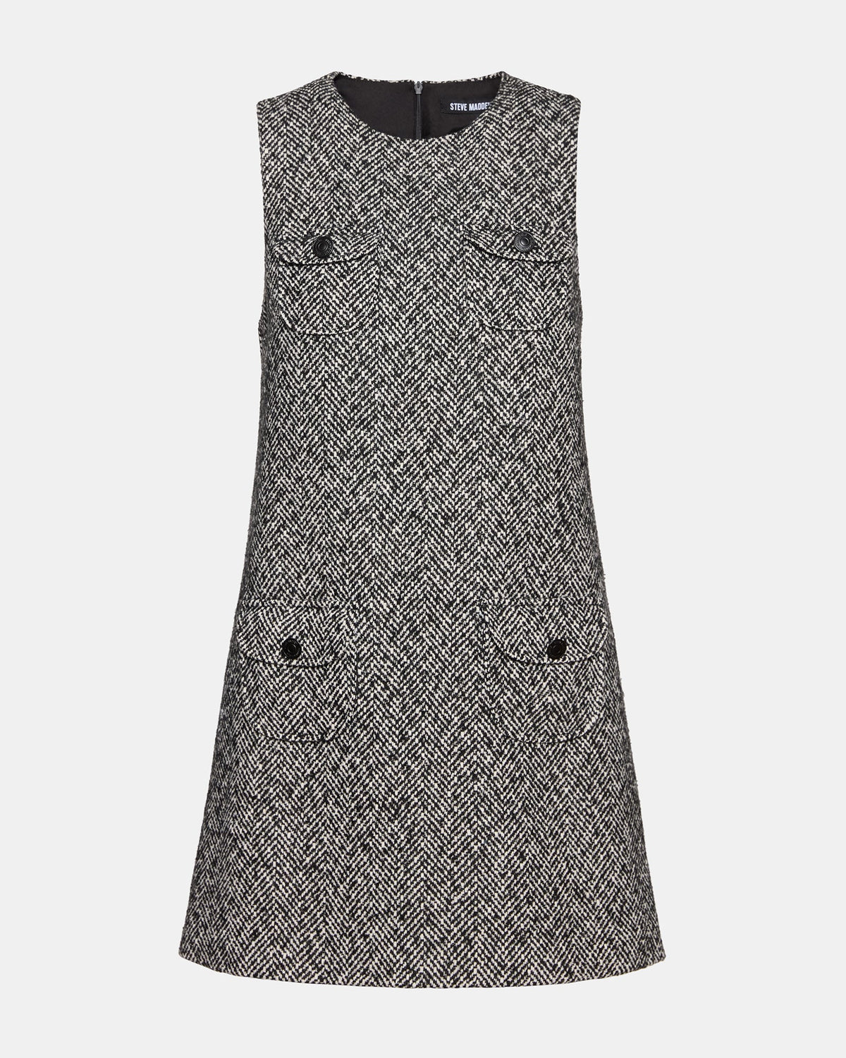 LOUIE DRESS BLACK/WHITE  Famous | Online Store