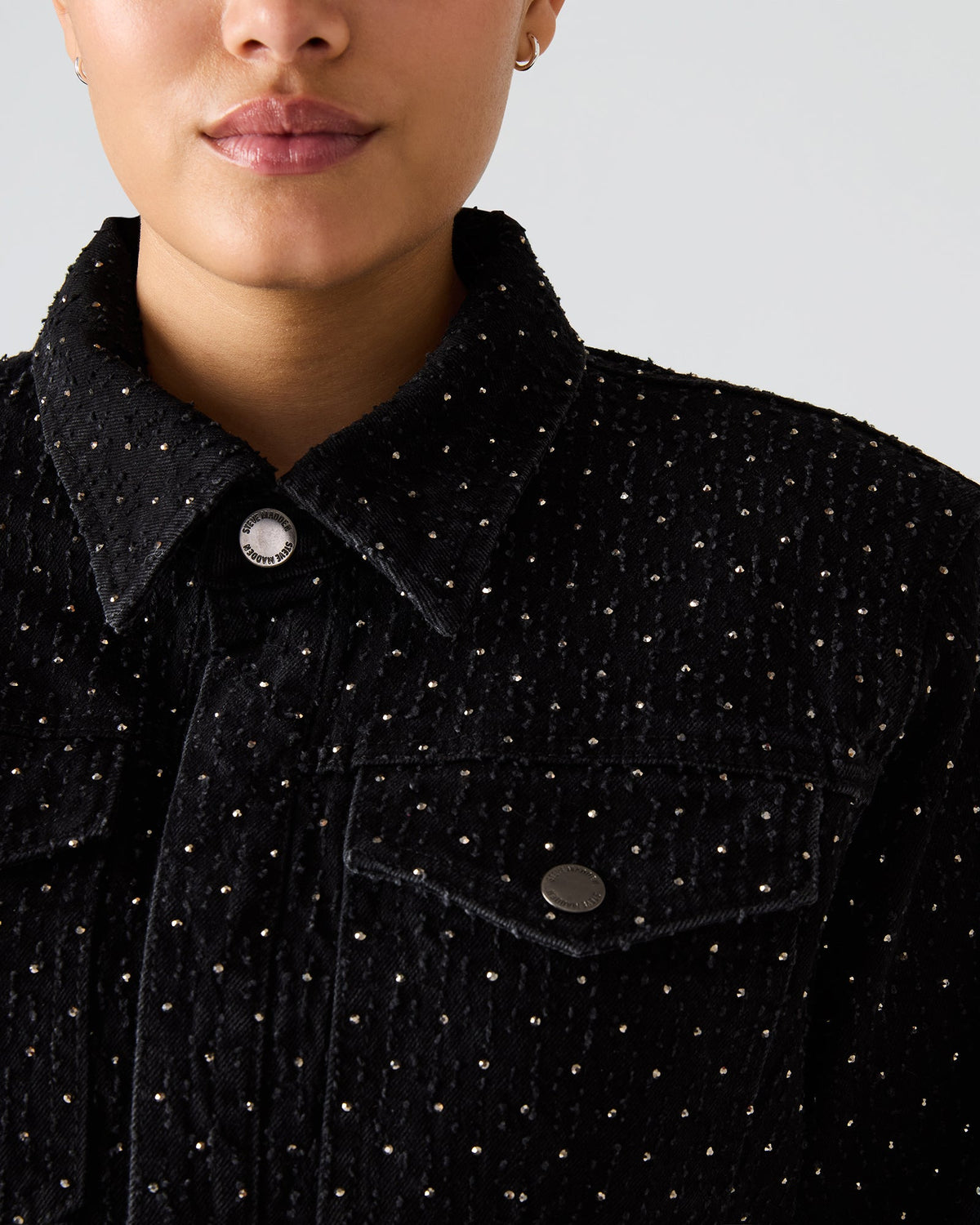PARC CRYSTAL JACKET BLACK  Famous | Online Store