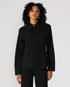 PARC CRYSTAL JACKET BLACK  Famous | Online Store
