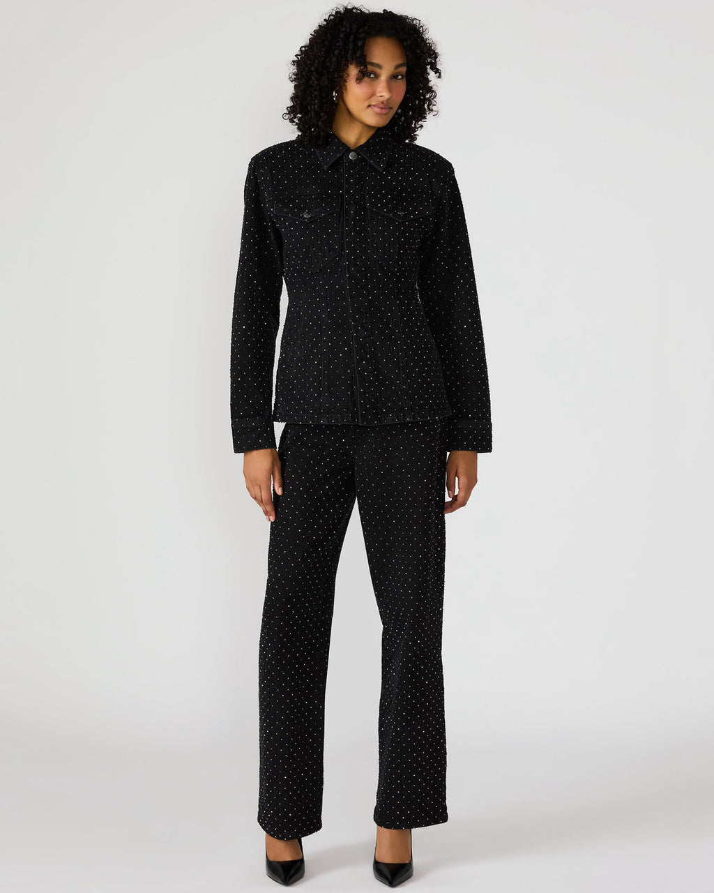 PARC CRYSTAL JACKET BLACK  Famous | Online Store
