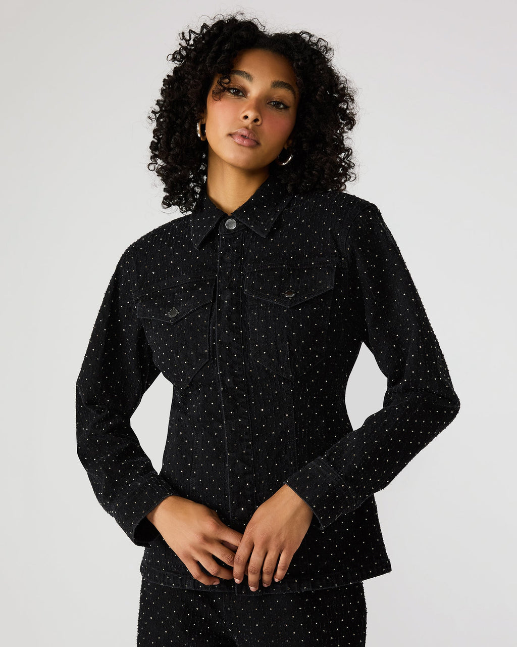 PARC CRYSTAL JACKET BLACK  Famous | Online Store