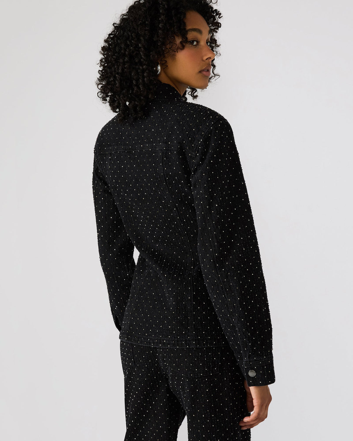 PARC CRYSTAL JACKET BLACK  Famous | Online Store