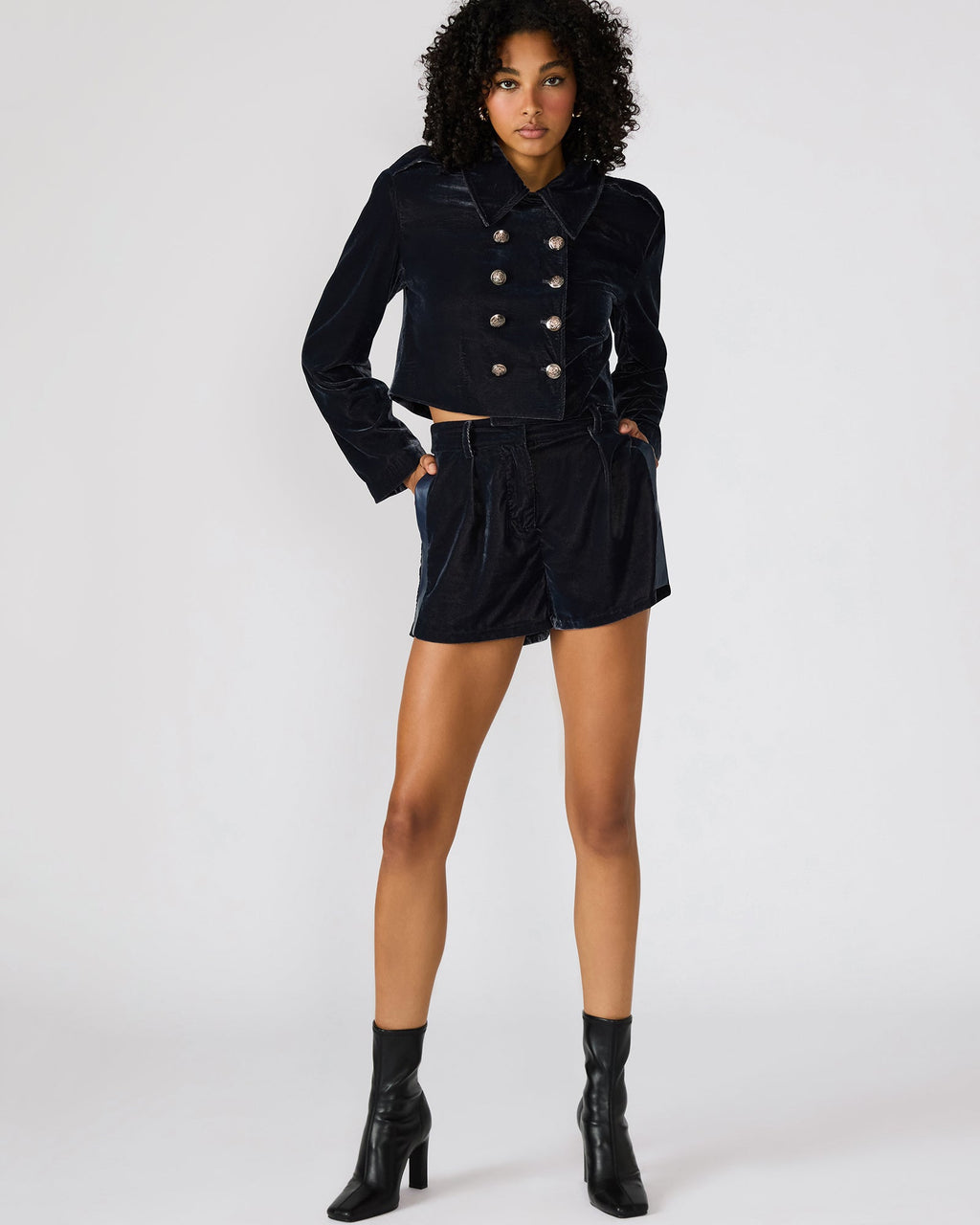 TONIA BLAZER INDIGO HAZE  Famous | Online Store