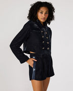 TONIA BLAZER INDIGO HAZE  Famous | Online Store