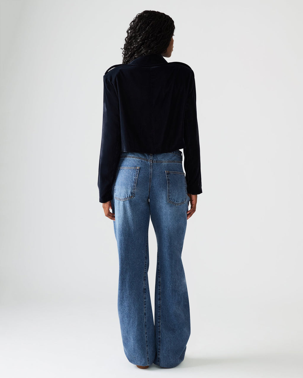 TONIA BLAZER INDIGO HAZE  Famous | Online Store