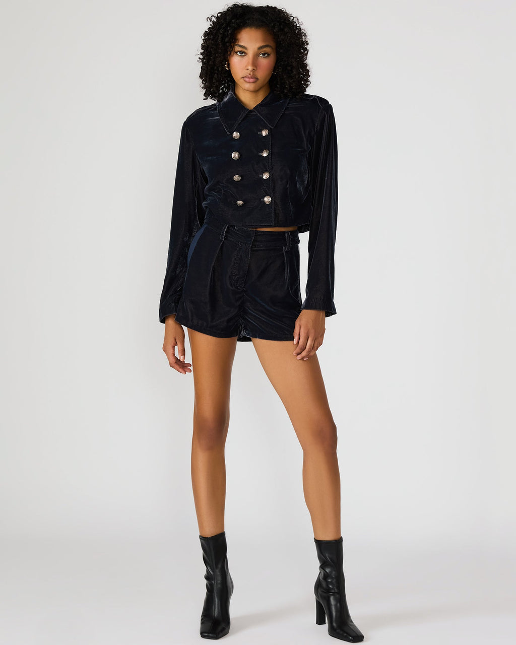 MINNETTA SHORT INDIGO HAZE  Famous | Online Store