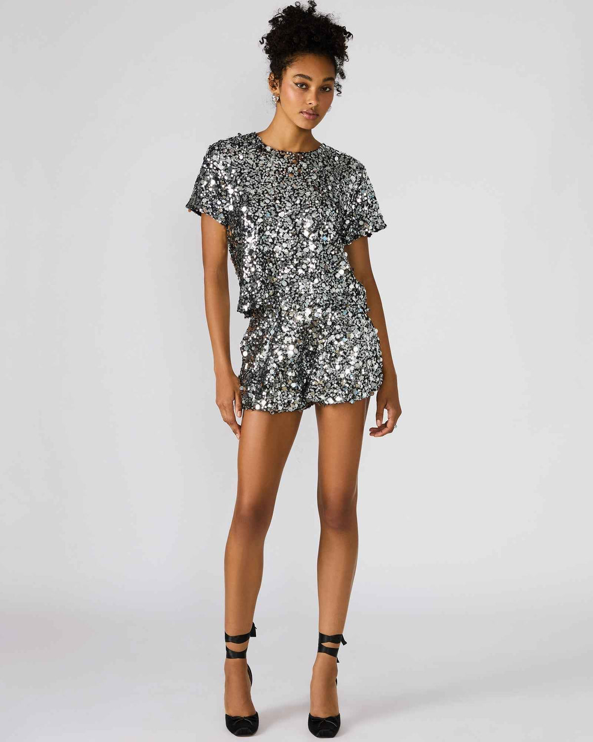 CELESTINE SHORT SILVER