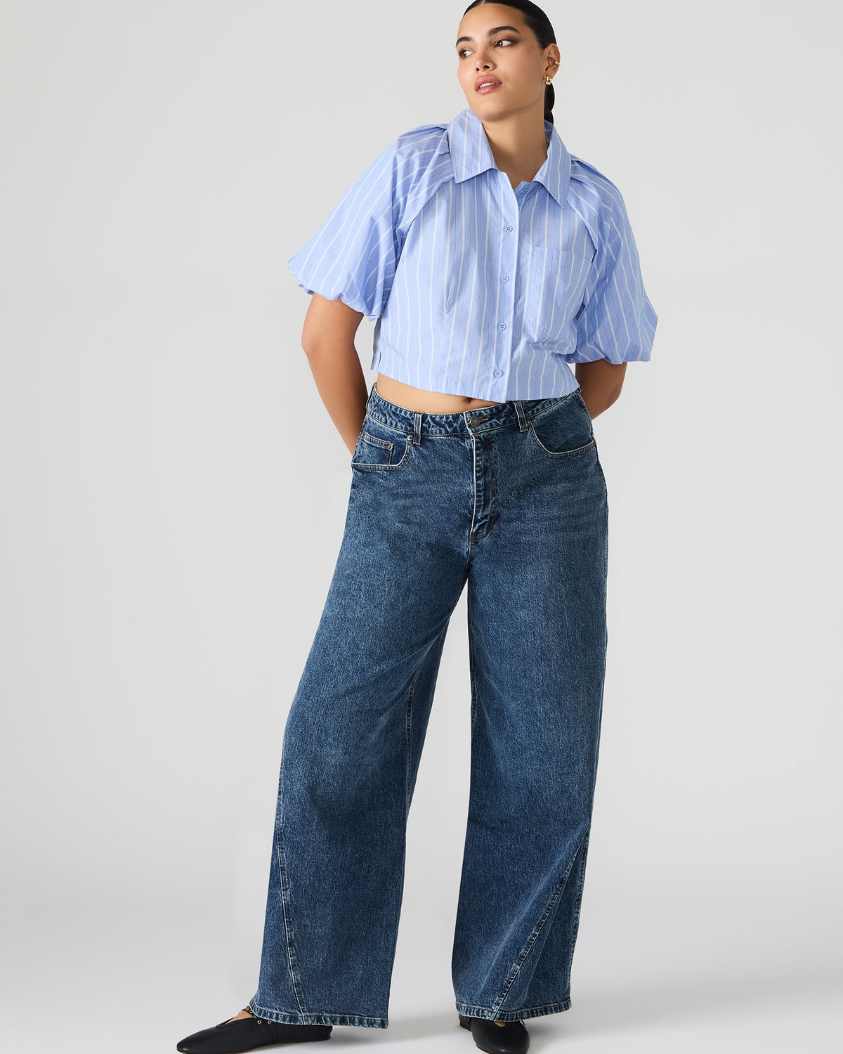 RORI JEAN DARK NAVY  Famous | Online Store
