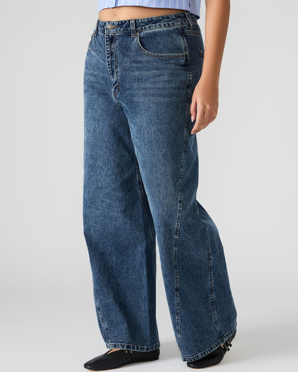 RORI JEAN DARK NAVY  Famous | Online Store