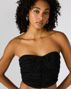 MARTINE TOP BLACK  Famous | Online Store