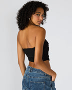 MARTINE TOP BLACK  Famous | Online Store