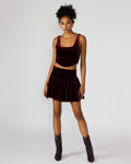 JAYLA SKIRT WINE  Famous | Online Store