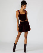 JAYLA SKIRT WINE  Famous | Online Store