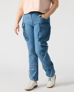 SKINNY DUO DENIM PANT  Famous | Online Store