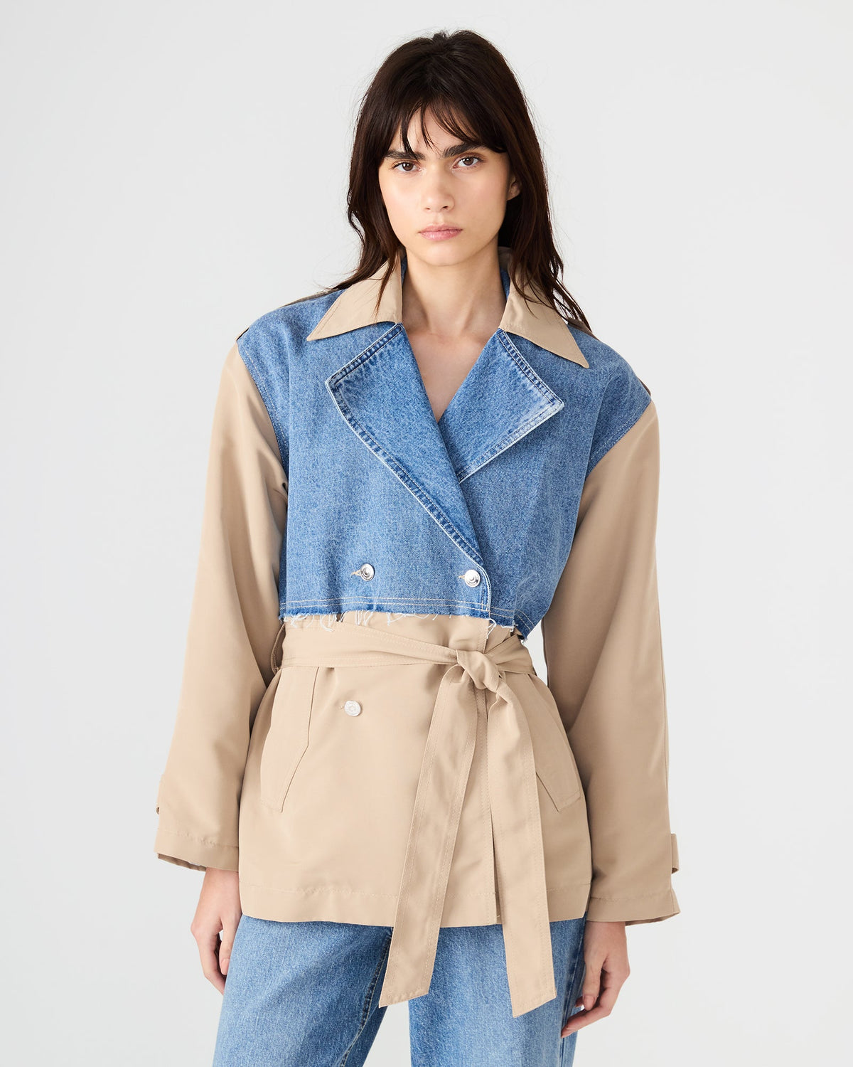 SHYLA COAT DENIM MULTI  Famous | Online Store