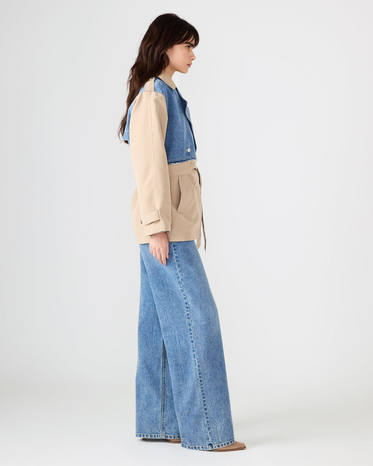 SHYLA COAT DENIM MULTI  Famous | Online Store