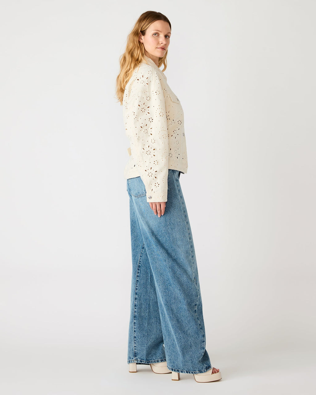 HENRIETTA JACKET SEA MIST  Famous | Online Store