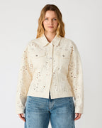 HENRIETTA JACKET SEA MIST  Famous | Online Store