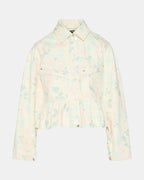 SLOAN FLORAL JACKET PEACH BEIGE  Famous | Online Store