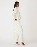 SLOAN FLORAL JACKET PEACH BEIGE  Famous | Online Store