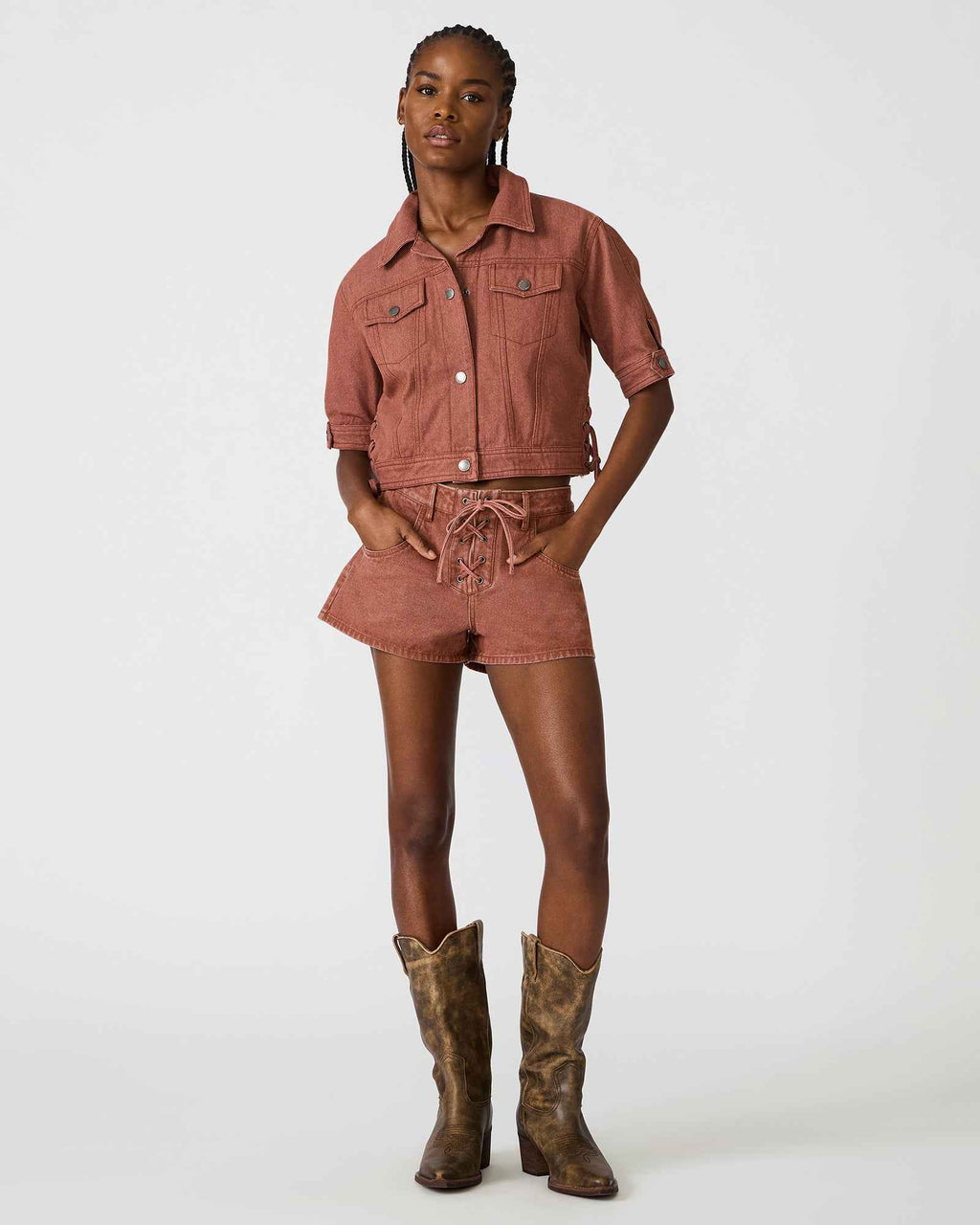 BLU JACKET RUST