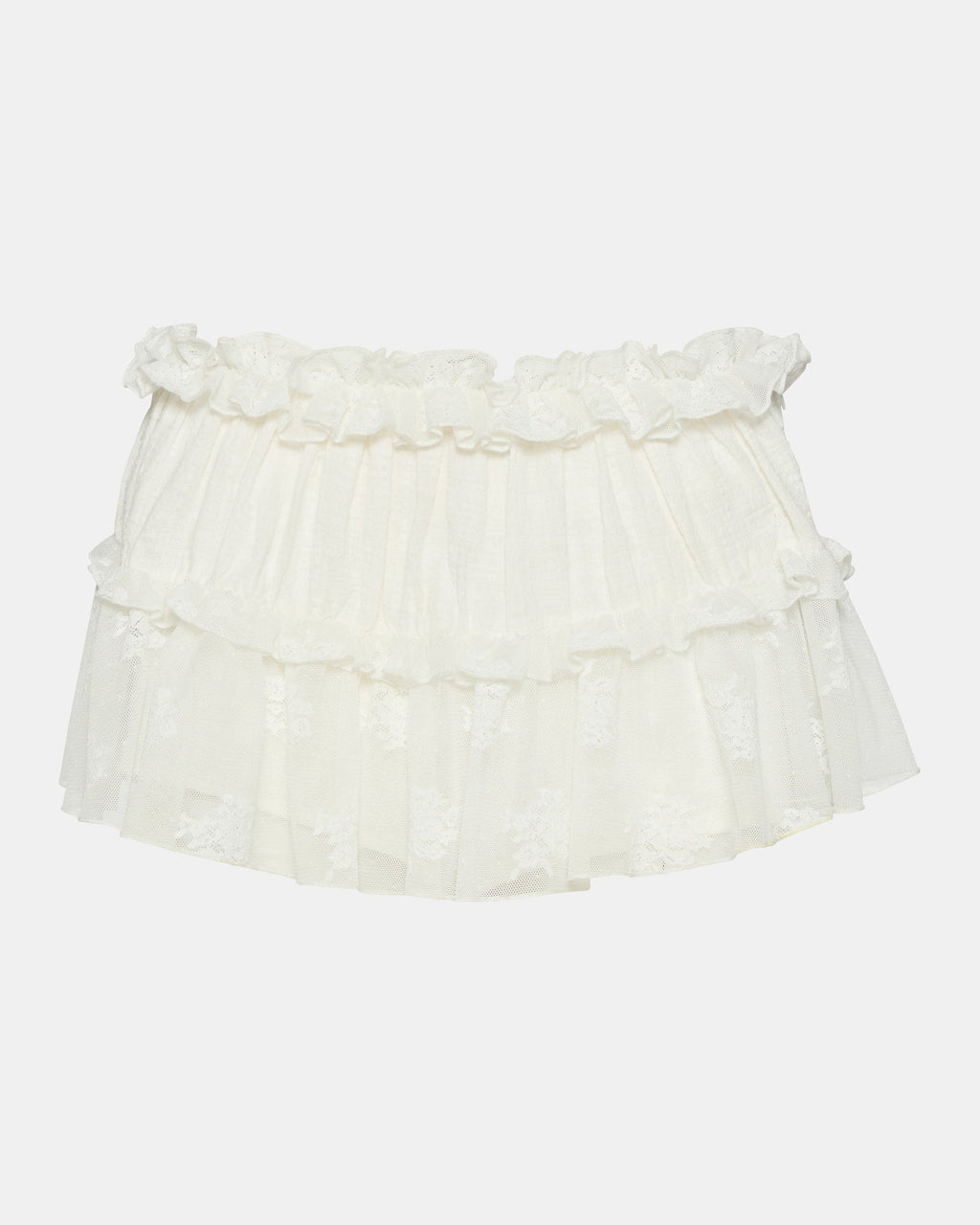 LETA SKIRT SNOW WHITE  Famous | Online Store