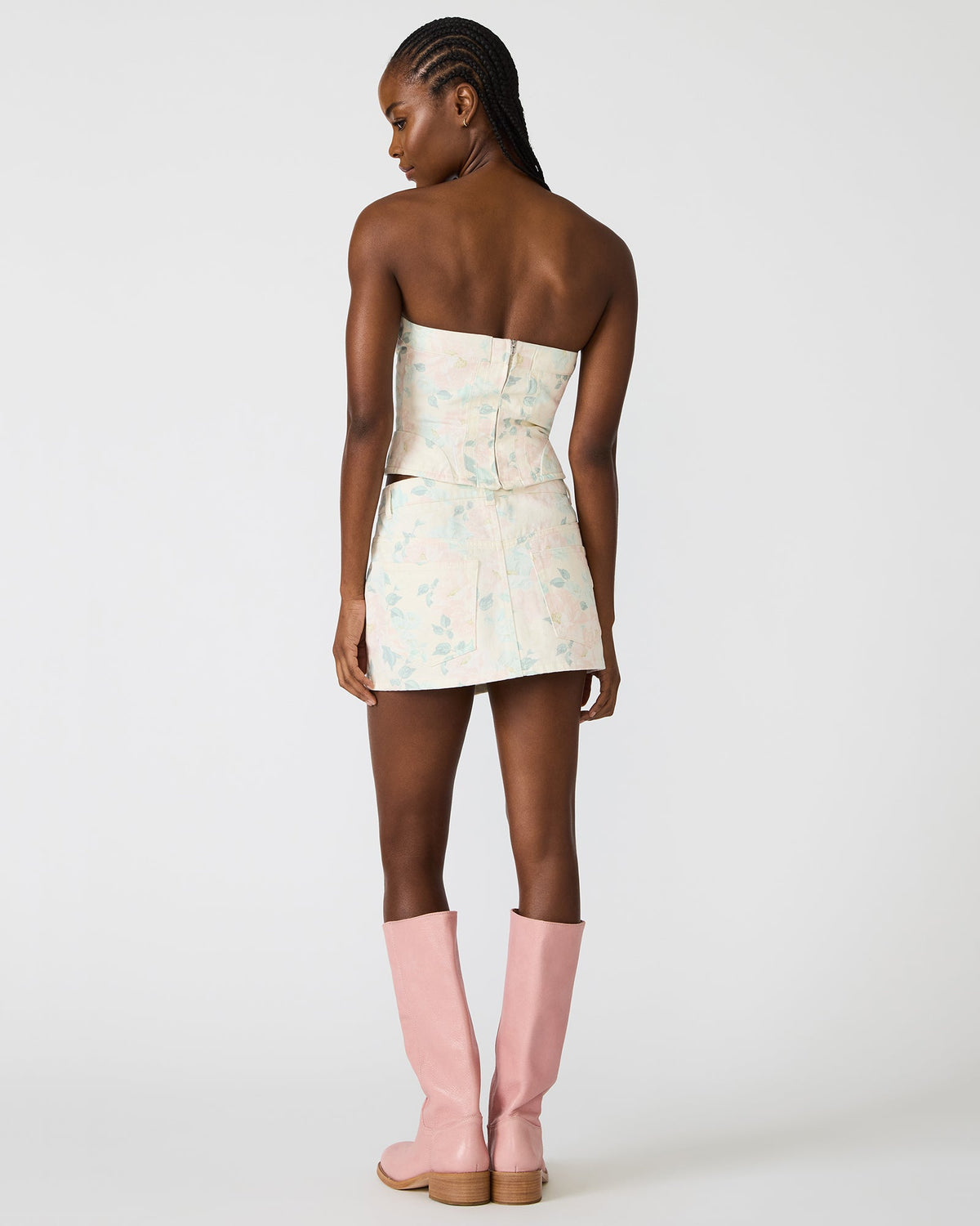 ROSELIA CORSET TOP PEACH BEIGE  Famous | Online Store