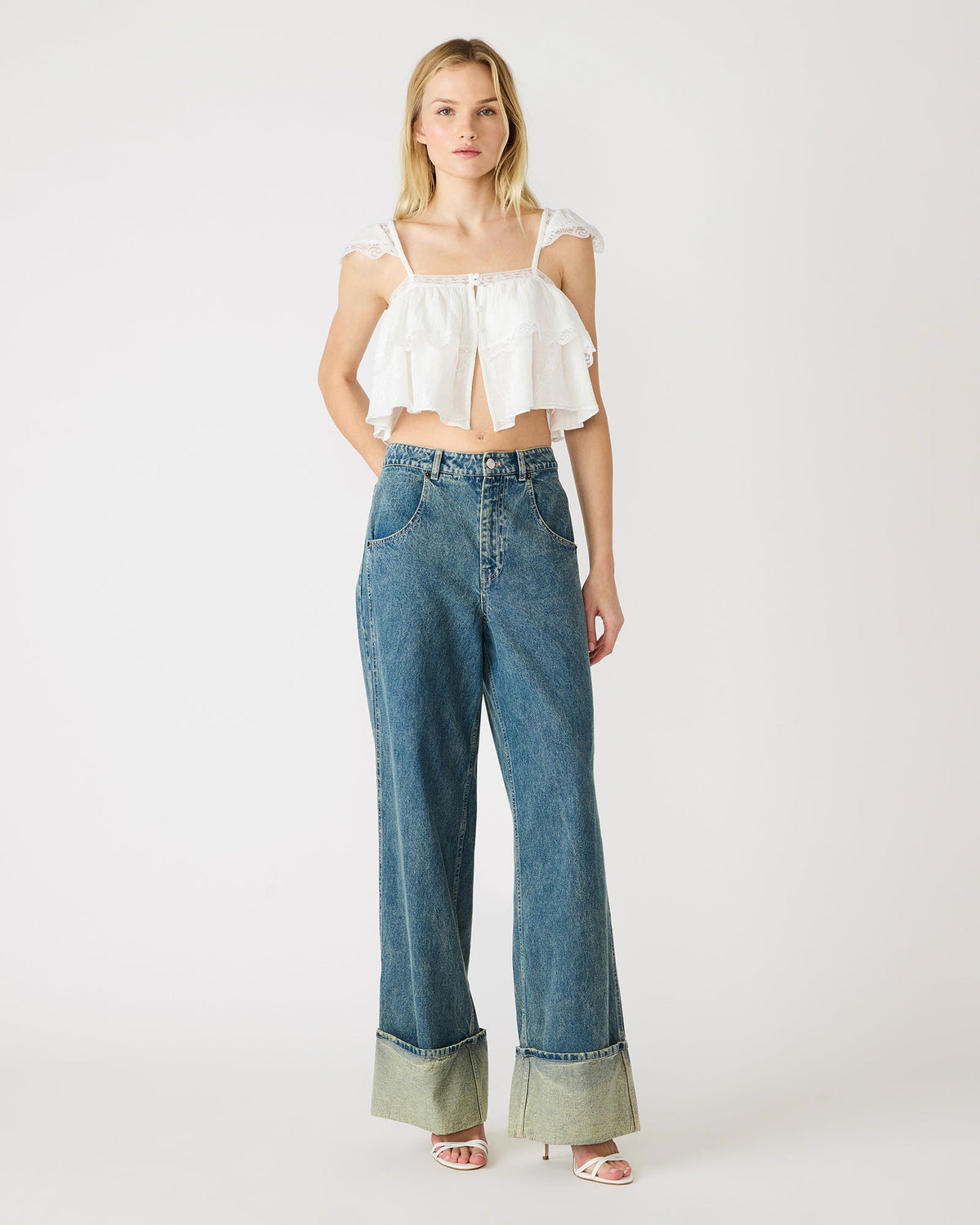 LETA TOP SNOW WHITE  Famous | Online Store