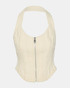 NATASHA CORSET TOP NATURAL  Famous | Online Store