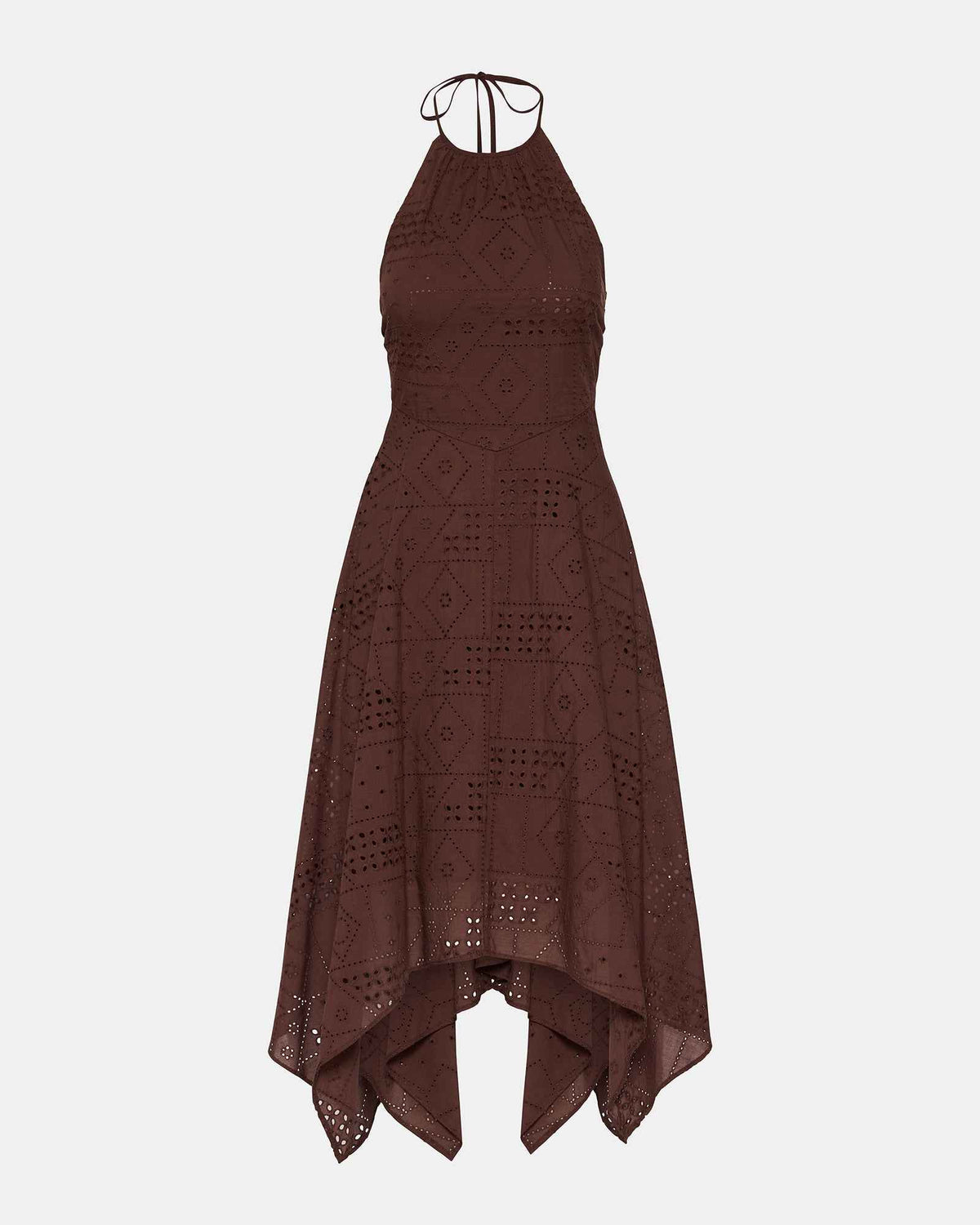 DALINA DRESS WALNUT