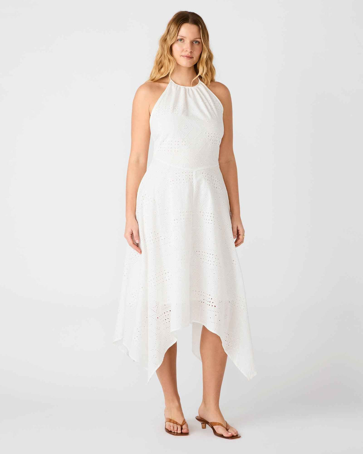 DALINA DRESS BIRCH WHITE