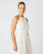 DALINA DRESS BIRCH WHITE