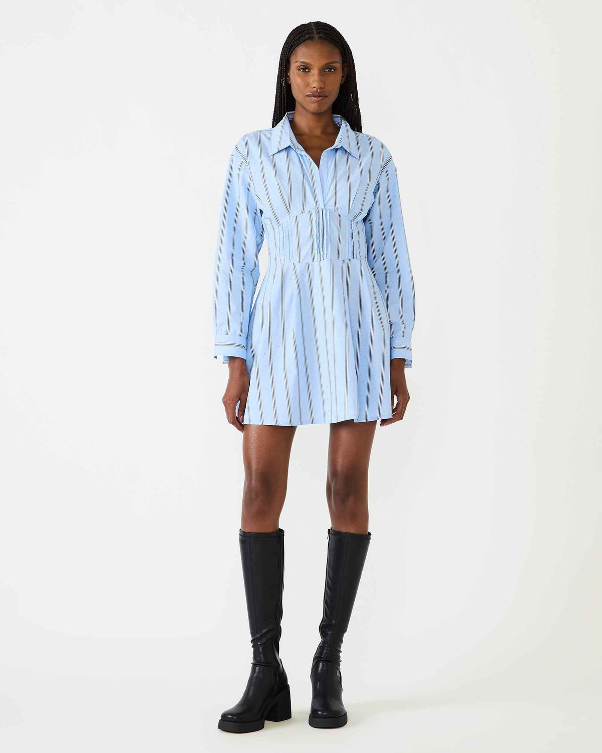 ARIANY DRESS ESTATE BLUE